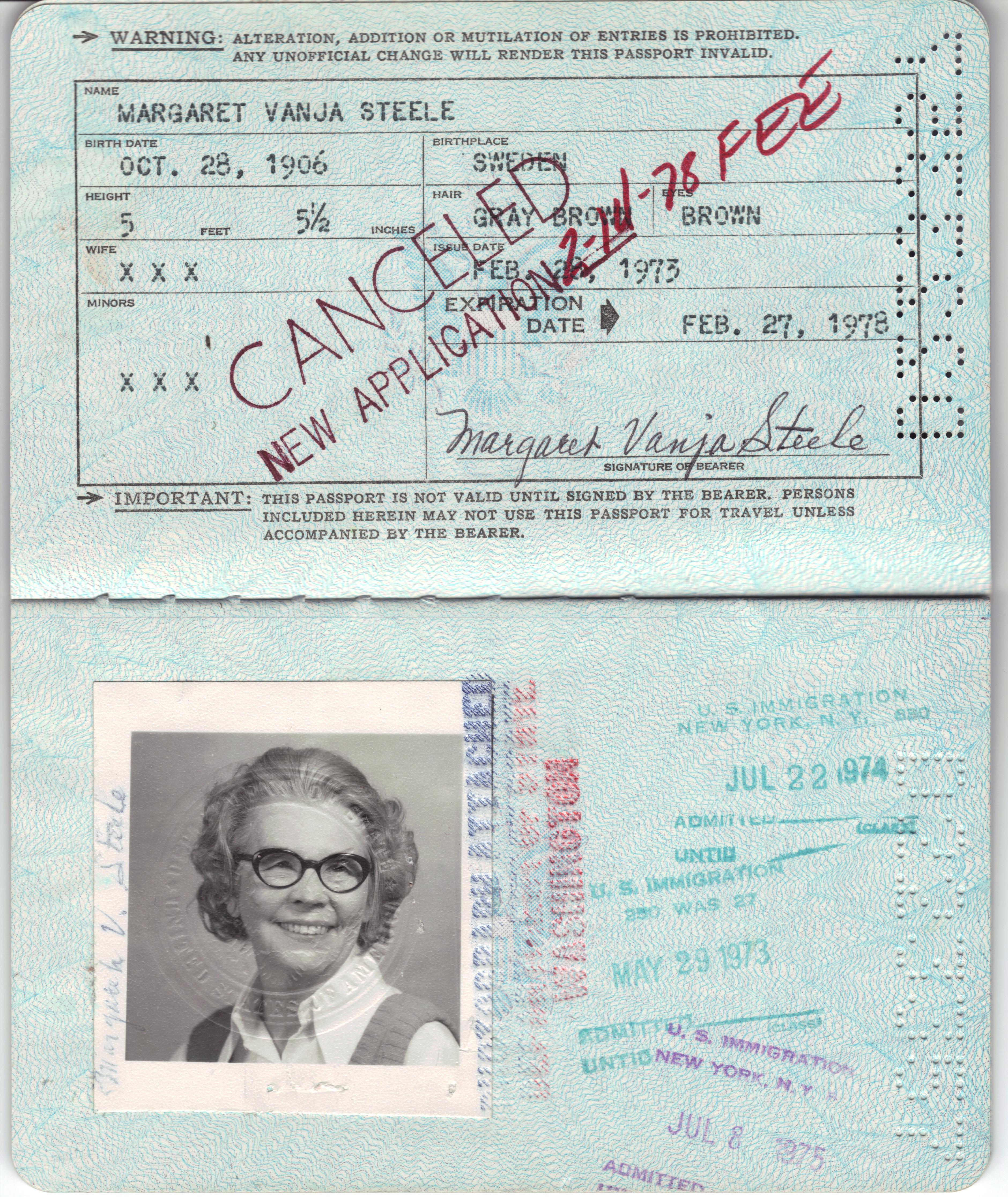 Margit passport